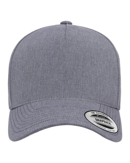 YP Classics Five-Panel Snapback with Perforated Cap
