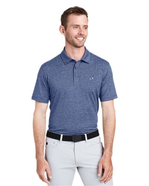 vineyard vines Men's Destin Stripe Sankaty Polo
