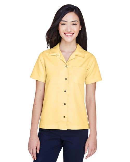 UltraClub Women's Cabana Breeze Camp Shirt
