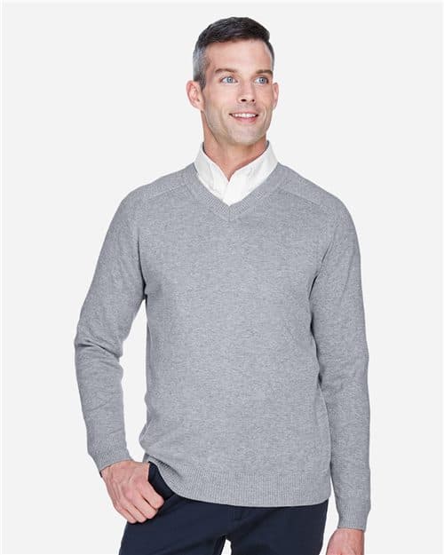 Devon & Jones Men's V-Neck Sweater