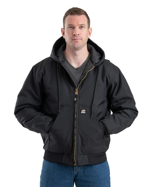 Berne Apparel Men's Tall ICECAP Insulated Hooded Jacket
