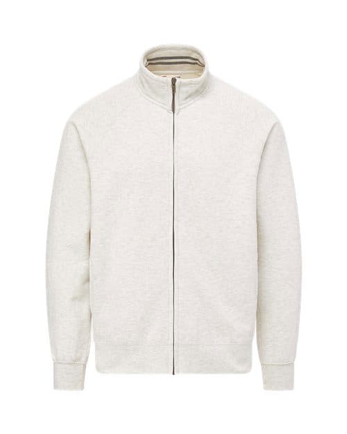 MV Sport Men's Vintage Fleece Track Jacket