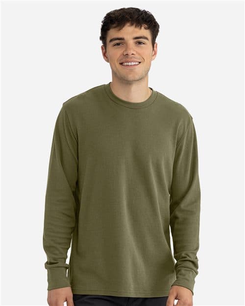 Next Level Unisex Ideal Thermal Long Sleeve T-Shirt