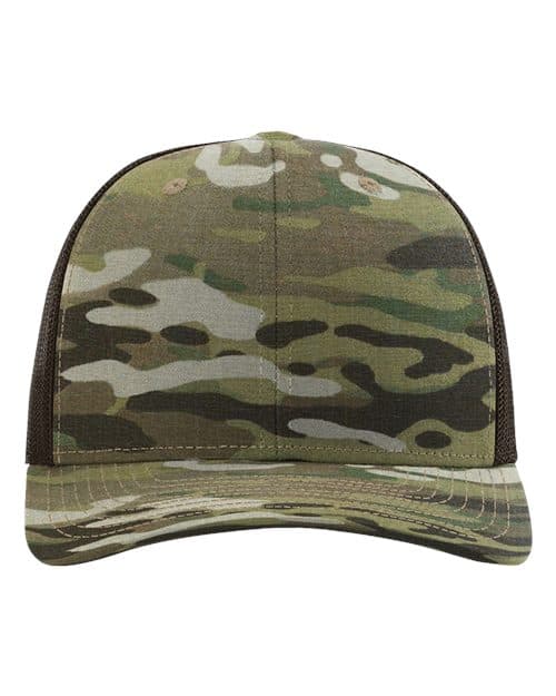 Richardson Printed Tactical Trucker Cap