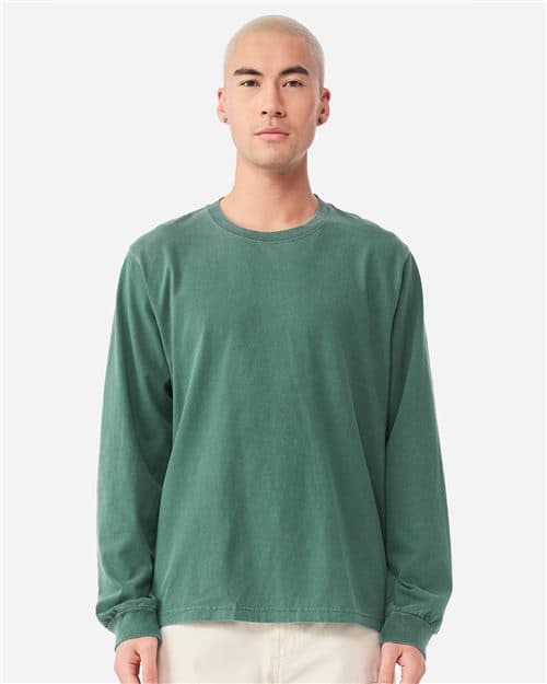 BELLA + CANVAS Unisex Heavyweight Garment-Dyed Long Sleeve Tee