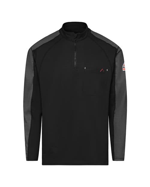 Bulwark Men's Flex Knit Quarter-Zip Pullover