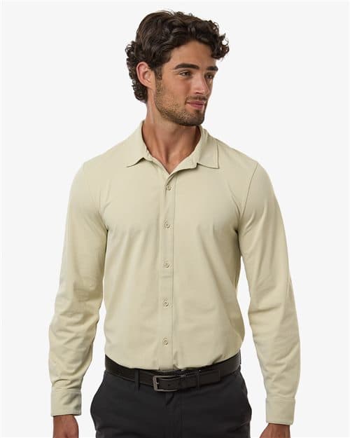 AllPro Men's Pro-Flex Sorona® Button Down Shirt