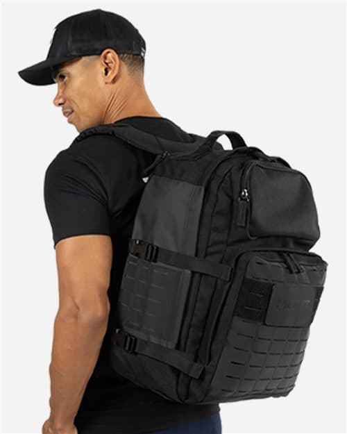 MERET Delta 37L Black Backpack