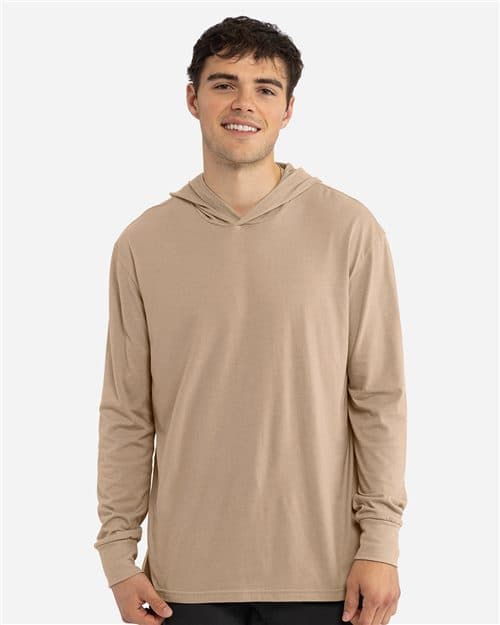 Next Level Unisex CVC Hoodie Long Sleeve T-Shirt