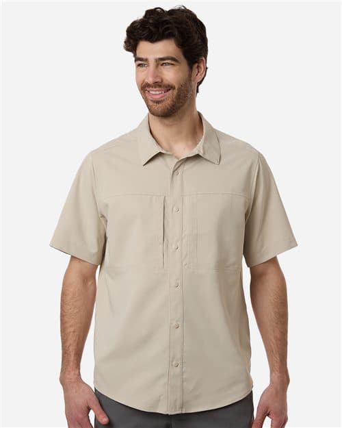 CORE365 Men's UltraUVP Shoreline Short Sleeve Staff Shirt