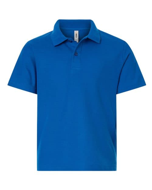 CORE365 Youth Resolve CVC Performance Pique Polo