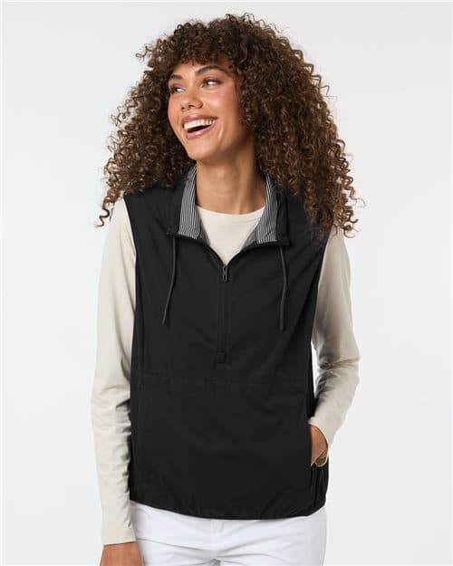 North End Women's Network Lightweight Quarter-Zip Vest