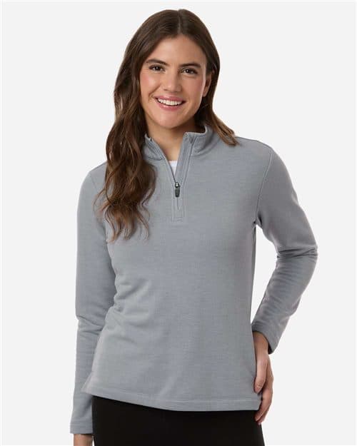 AllPro Women's Stretch Quarter-Zip Fleece Pullover