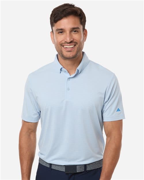 Adidas Men's Ultimate365 Pencil Stripe Climacool Polo