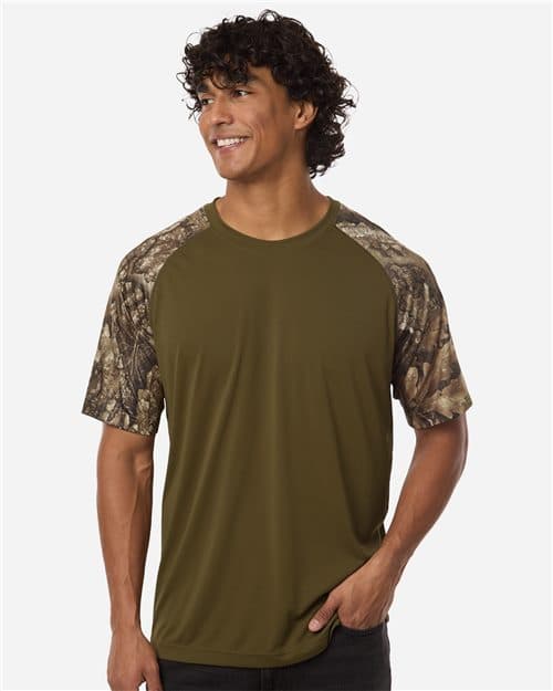 RealTree Unisex Realtree® Performance Colorblock T-Shirt
