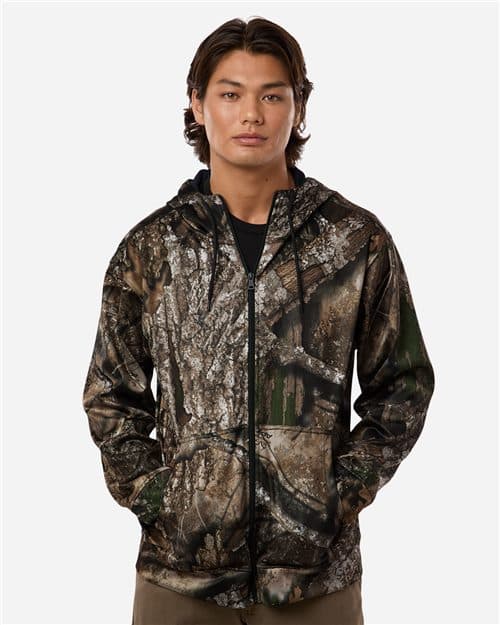RealTree Unisex Realtree® Performance Full-Zip Hooded Sweatshirt