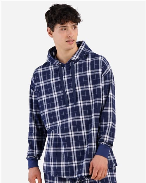 Boxercraft Unisex Flannel Hooded Pullover