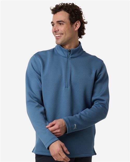 Puma Golf Men's Pebble Quarter-Zip Pullover