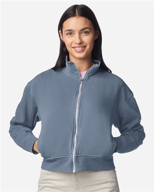 Comfort Colors Women's Garment-Dyed Full-Zip Jacket