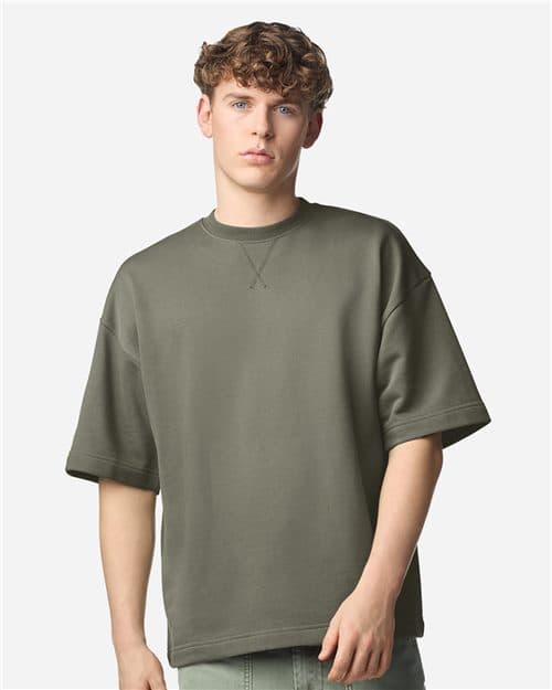 American Apparel Unisex French Terry Oversized Boxy Tee