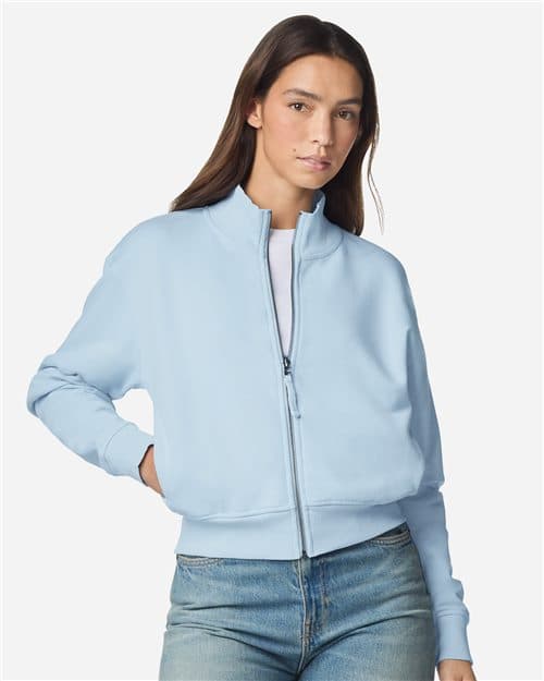 American Apparel Women's French Terry Full-Zip Jacket
