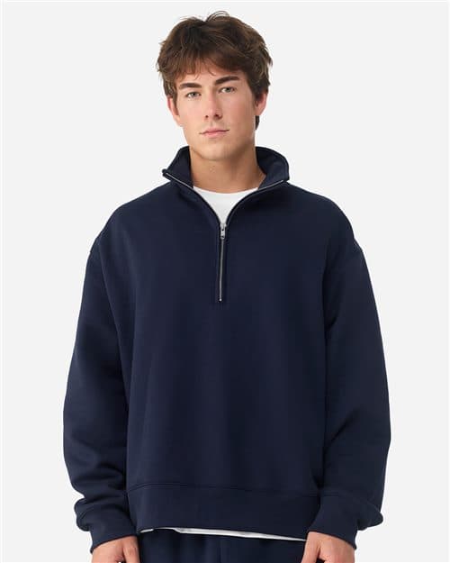 BELLA + CANVAS Unisex 10 oz Quarter-Zip Pullover Sweatshirt