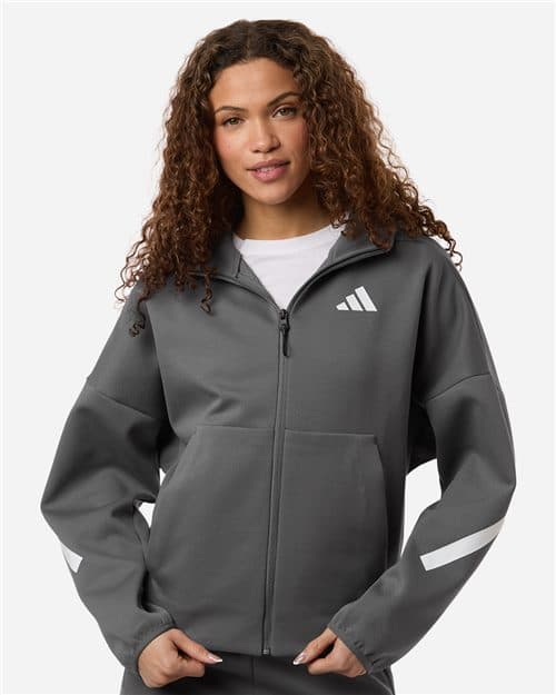Adidas Women's Z.N.E Full-Zip Hooded Sweatshirt