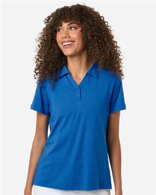 Devon & Jones Women's Motion Shadow Stripe Polo