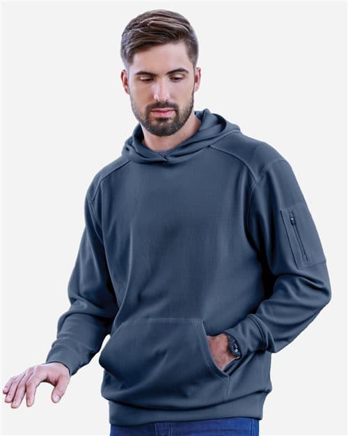 J. America Unisex Maverick Hooded Pullover