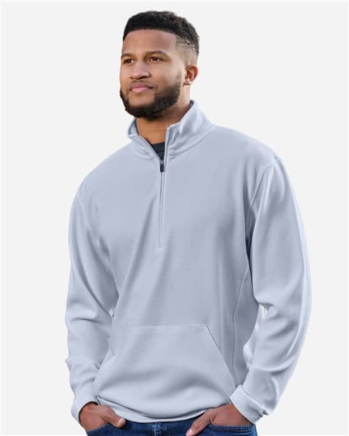 J. America Unisex Maverick Quarter-Zip Pullover