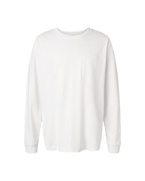 econscious Unisex Reclaimist Fiber Long Sleeve Pocket T-Shirt