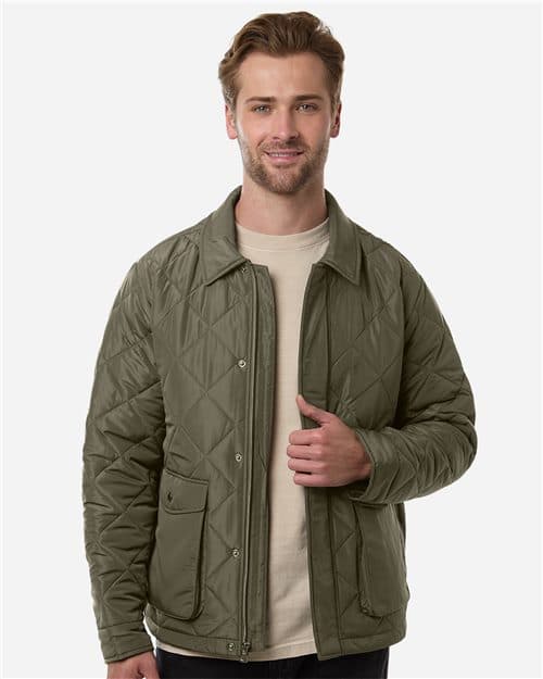 Weatherproof Men's Diamond Quilted Jacket