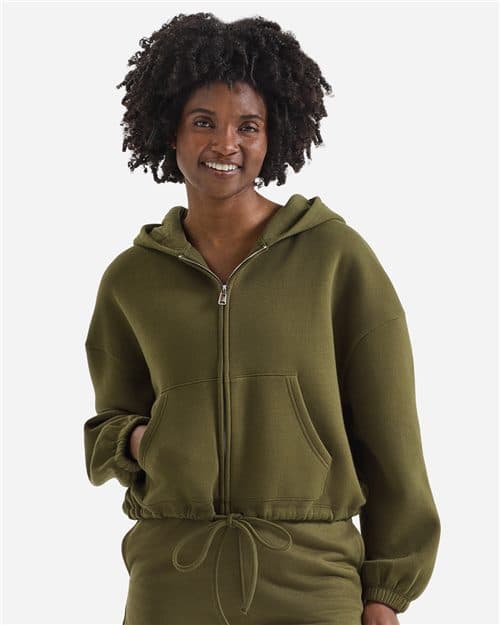 TriDri Women's Maria Full-Zip Hooded Sweatshirt