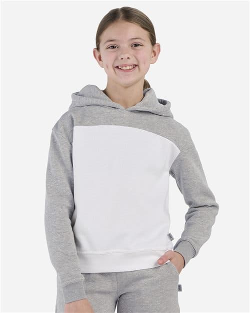 Boxercraft Youth Colorblocked Hooded Sweatshirt