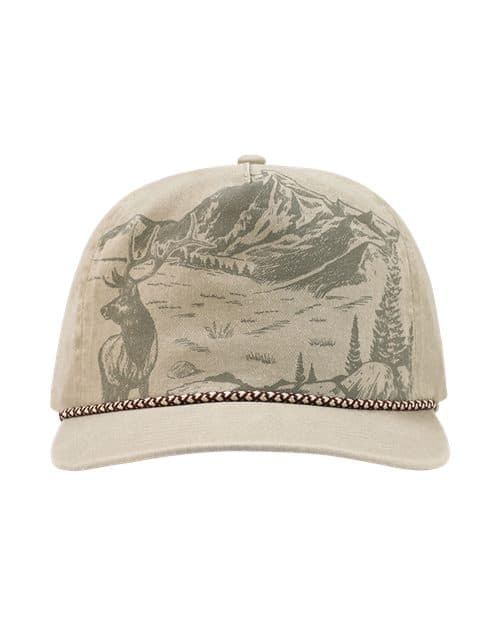 DRI DUCK Elk Nature Scene Cap