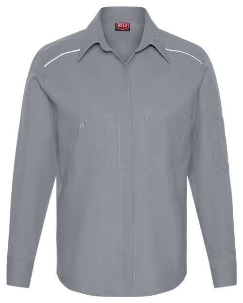 Red Kap Women's Airflow Long Sleeve Work Shirt
