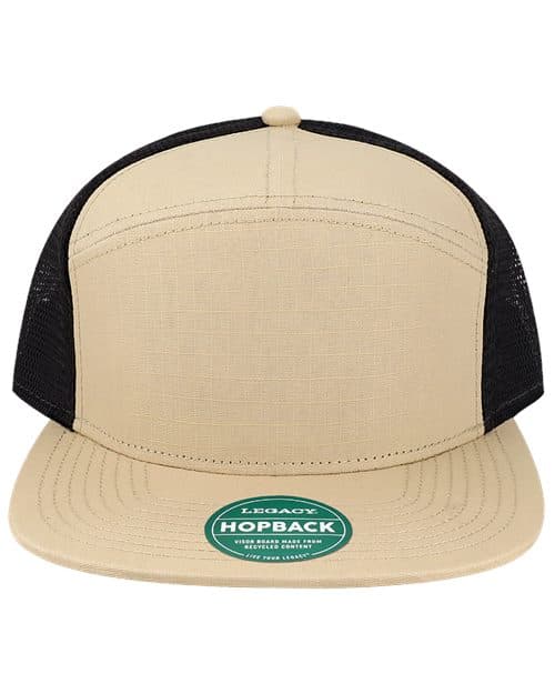 LEGACY Hopback Seven-Panel Trucker Cap