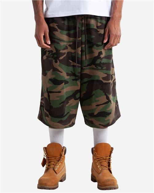 Shaka Wear Unisex Baggy Fleece Shorts