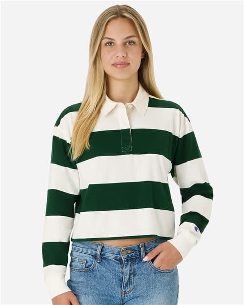 Champion Women's Mid-Length Rugby Polo