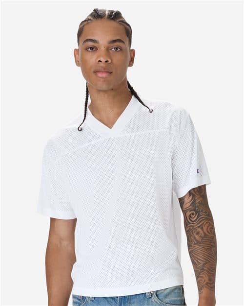 Champion Unisex V-Neck Practice Mesh Jersey
