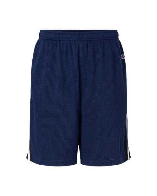 Champion Unisex 7" Game Mesh Shorts with Side Stripe