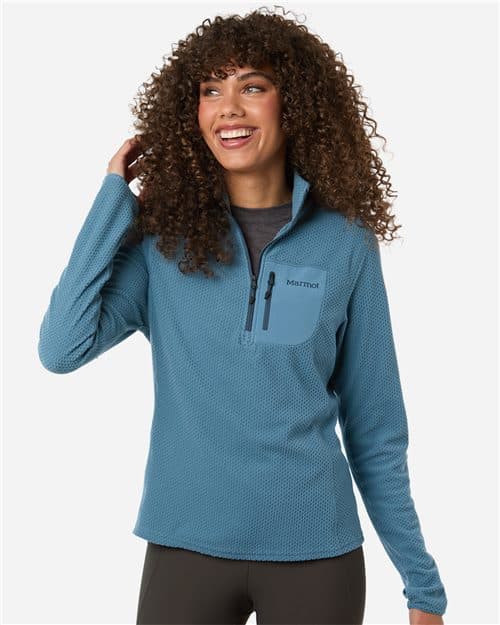 Marmot Women's Air Fleece Quarter-Zip Pullover