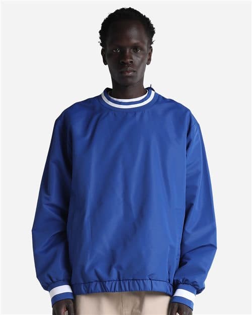 Shaka Wear Unisex Crewneck Windbreaker