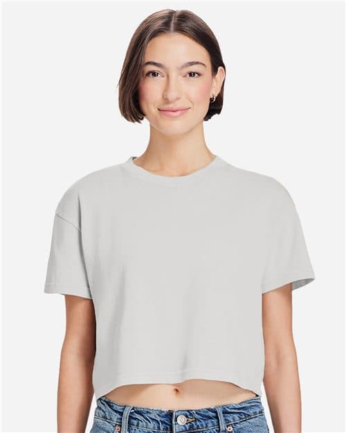Lane Seven Women's Garment-Dyed Urban Cropped Tee