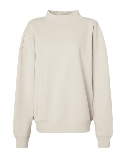Independent Trading Co. Women's Midweight Mock Neck Sweatshirt