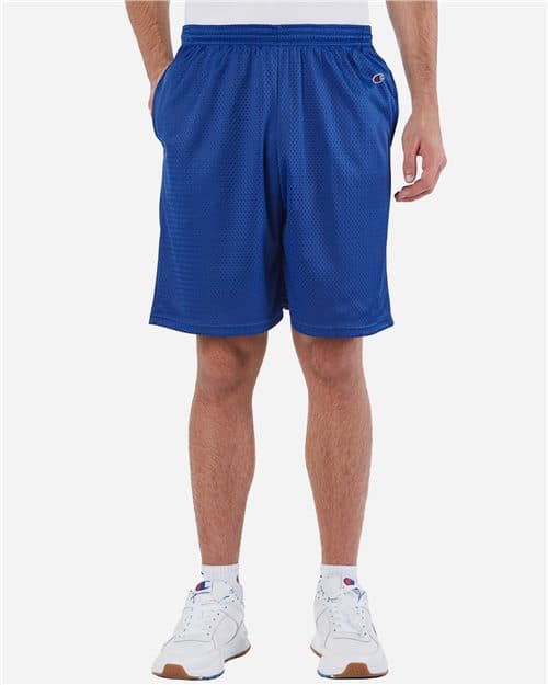 Champion Unisex 9" Mesh Shorts with Pockets