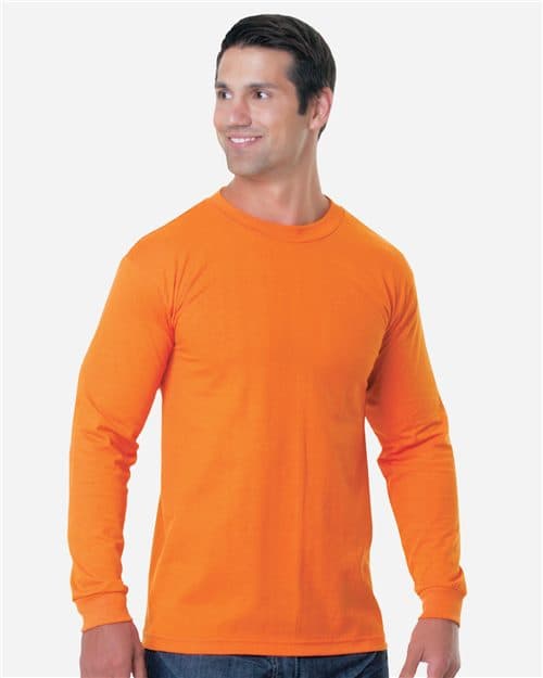 Bayside Men's USA-Made 50/50 Long Sleeve T-Shirt