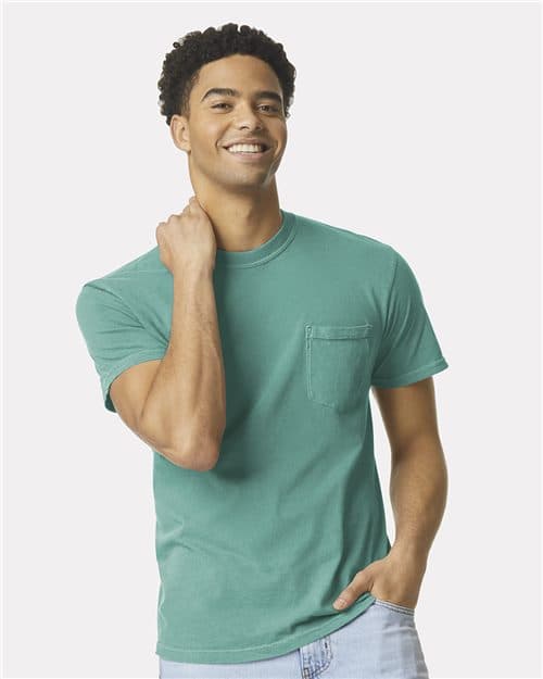 Comfort Colors Unisex Garment-Dyed Heavyweight Pocket T-Shirt