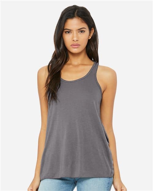 BELLA + CANVAS Women's Flowy Racerback Tank