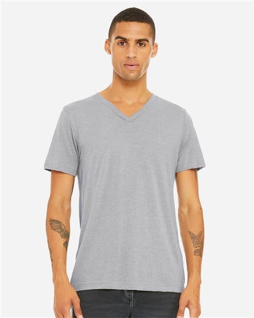BELLA + CANVAS Unisex Triblend V-Neck Tee